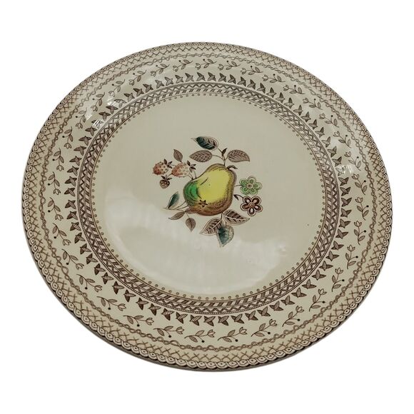 Set of 3 Johnson Brothers Fruit Sampler Old Granite 10” Dinner Plates England - Picture 5 of 5